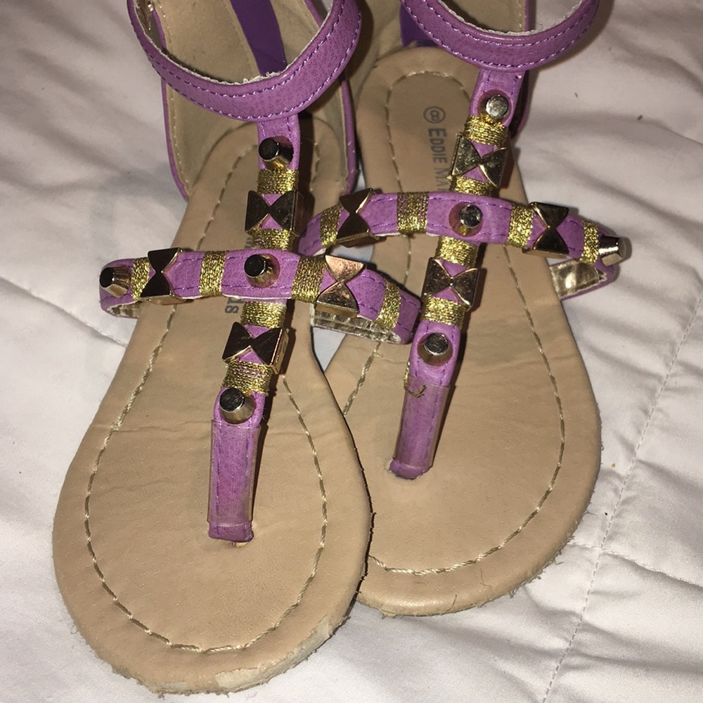 Girls size 8 sandals - Picture 4 of 5